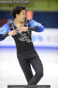 2013-03-03 Milano - World Junior Figure Skating Championships 0572 Shotaro Omori USA
